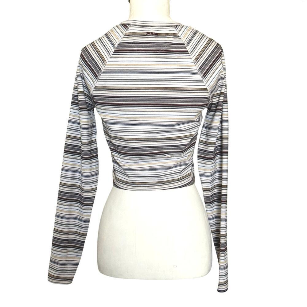 Prana Women’s Heavana Stripe Long Sleeve Performance T-Shirt Size S *EUC - Picture 4 of 9